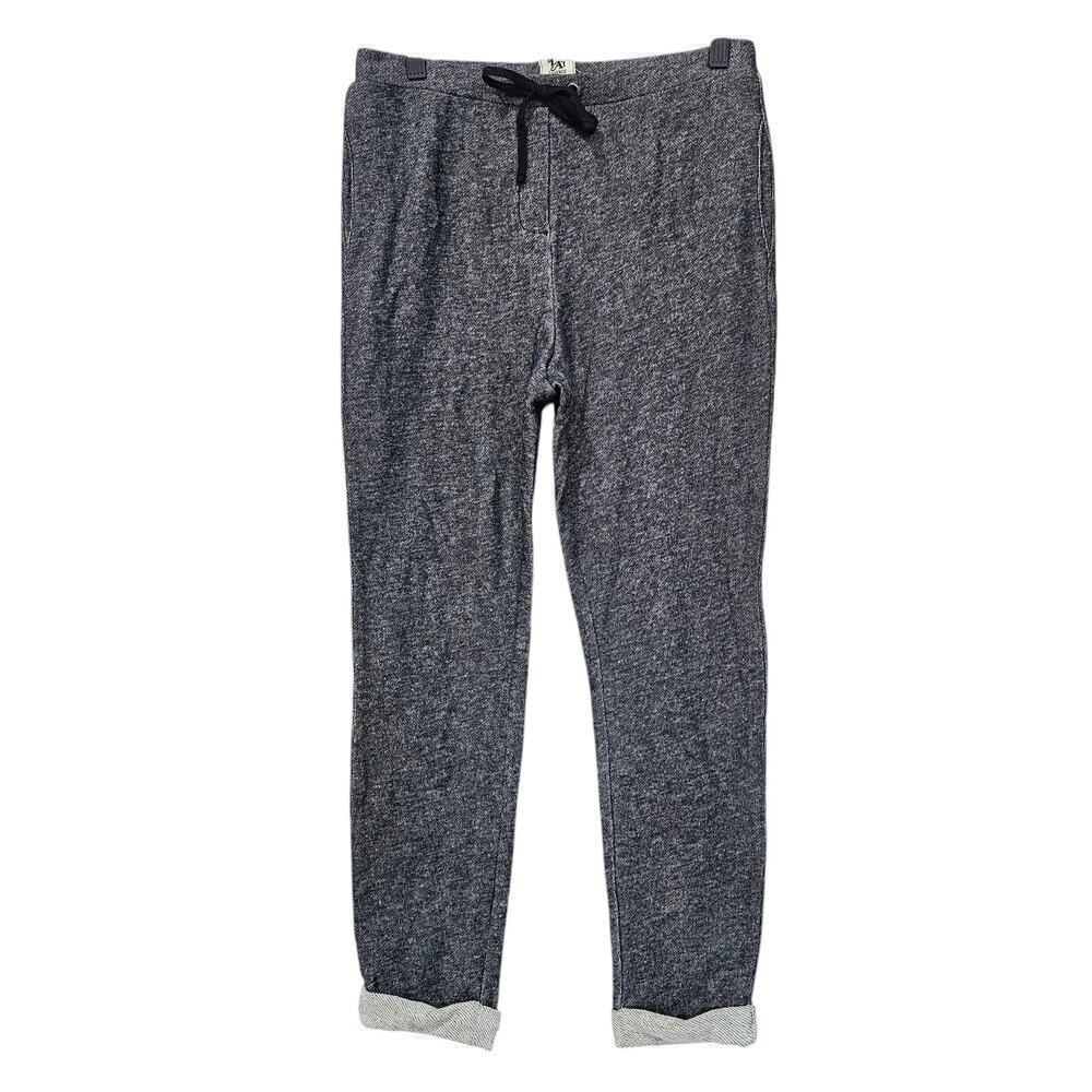 La't By L'agence Drawstring Cuffed Sweatpants Heather Grey Size XS